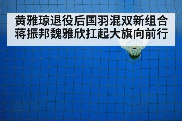 黄雅琼退役后国羽混双新组合蒋振邦魏雅欣扛起大旗向前行